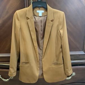 Brown copper color H&M blazer women’s size 6 New